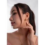 Amour Fleur Ammolite Huggies 042 с золотым покрытием 3