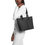 Сумка-тоут Michael Kors Jet Set Medium Logo Pocket Tote Black 35F3GTVT3B 3