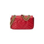 Сумки через плечо Gucci GG Marmont Matelassé Mini Bag 'Red' 3
