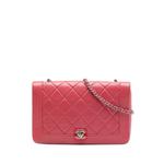 Маленькая сумка через плечо Quilted Crumpled Calfskin Bi Vintage Full Flap (2018 год) 1