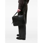 large Piston leather shoulder bag 2