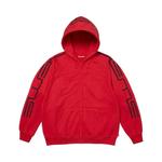 Худи Supreme Connect Zip Up Hooded Sweatshirt 'Red' 1