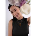 Amour Bloom Аммолит Ожерелье 150 Позолоченное 5
