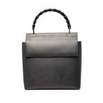 Сумка-сэтчел Calfskin Bamboo Flap Top Handle (20 век) 1