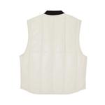 Жилеты Supreme x Dickies Leather Work Vest 'White' 2