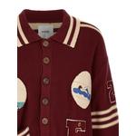 Fin Varsity patch cardigan 3