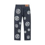 Джинсы Stussy x Denim Tears 501 Jean 'Raw' 2