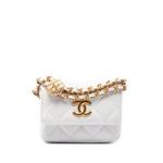 Стеганая поясная сумка Twist Your Buttons Flap Chain (2021-2026 годы) 1