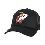 Головные уборы Palace Cherry P Trucker 'Black' 1