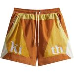 Шорты Kith Mixed Micro Cord Turbo Shorts 'Aura' 1