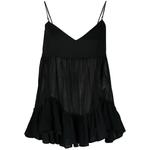 Топ на бретелях со вставками 1