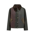 patchwork waxed jacket 1