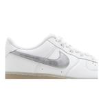 Кроссовки Nike Air Force 1 '07 Premium 'White Metallic Silver' 2