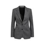 houndstooth-pattern blazer 1