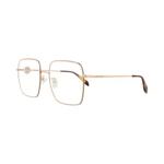 Очки Alexander McQueen Square-Frame Metal Optical Frames 'Gold Transparent' 2
