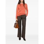 raglan-sleeve ribbed-trim sweater 2