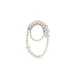Серьга Embrassée из желтого золота 1
