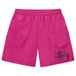 Шорты Stussy Big Basic Water Short 'Magenta' 1