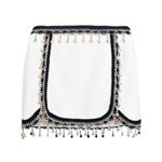 crystal-embellished mini skirt 1