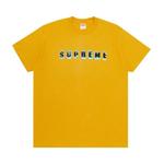Футболки Supreme Stencil Tee 'Mustard' 1