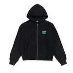 Толстовки Stussy Peace Increased Zip Hoodie 'Black' 1