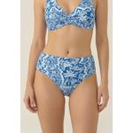 Soulistic Blue Awe классические брюки с присборенным поясом 1