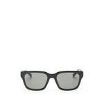 Web-stripe square-frame sunglasses 1