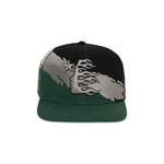 Кепки-снапбэки Hellstar Paintbrush Snapback Hat 'Черный/Зеленый' 1