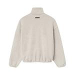 Трековые куртки Fear of God Essentials Modern Fleece Track Jacket With Piping 'Heather Stone/Cloud White' 2