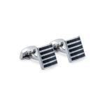Запонки Cagua Chrome Horizontal 1