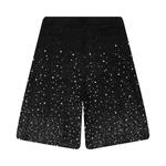 Birth Of Royal Child Pearl Pleated Wide Shorts 'Черный' 2