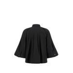 pleated-back raglan-sleeve shirt 2