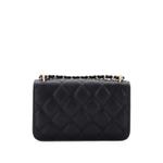 Сумка через плечо Pocket Twins Clutch with Chain Quilted Caviar 2