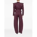 wool-blend barrel fit pants 5
