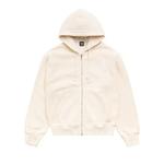 Худи Stussy Link Sport Zip Hoodie Garment Dyed 'Bone' 1
