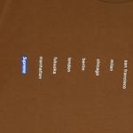 Футболки Supreme Location Tee 'Light Brown' 2