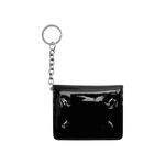 Держатели для карт Maison Margiela Patent Keyring Card Holder 'Black' 2