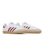 Кроссовки adidas Men's Samba OG 'White Burgundy Gum' 8