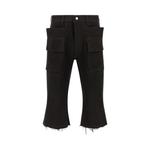 Rick Owens Denim Cargo Bolan Cutoff Pants 'Черный' 1