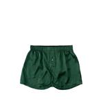 monogram-print silk shorts 1