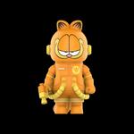 Фигурка Pop Mart Space Molly Mega Garfield 400% 1