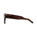 Солнцезащитные очки Saint Laurent Square Frame Acetate 'Havana/Green' 2