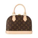 Сумки через плечо Louis Vuitton Alma BB «Коричневый Монограмма Канвас» 2