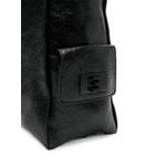 crinkled-leather crossbody bag 4