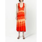 tie-dye print knitted dress 2