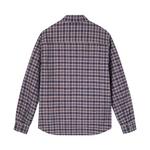 Фланелевые рубашки Stussy Sherpa Lined Plaid Shirt 'Navy' 2