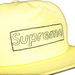 Бейсболки Supreme x KAWS Chalk Logo 5-Panel 'Pale Yellow' 3