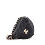 Сумка через плечо CC in Love Heart Clutch with Chain Quilted Lambskin 1