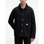 Джинсовая куртка Selvedge с узором в елочку 1