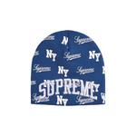 Шапки-бини Supreme New Era Monogram Beanie 'Royal' 1